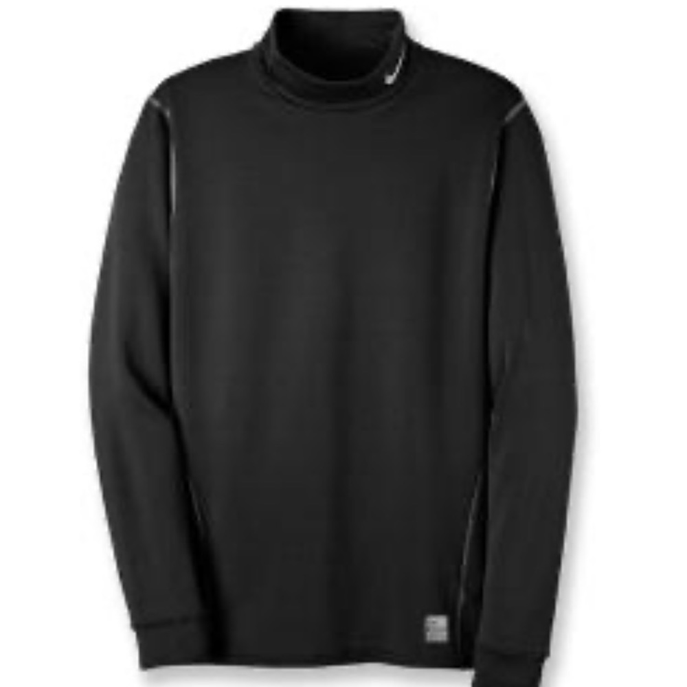 Nike Pro Mock Neck Thermal Long Sleeve Top